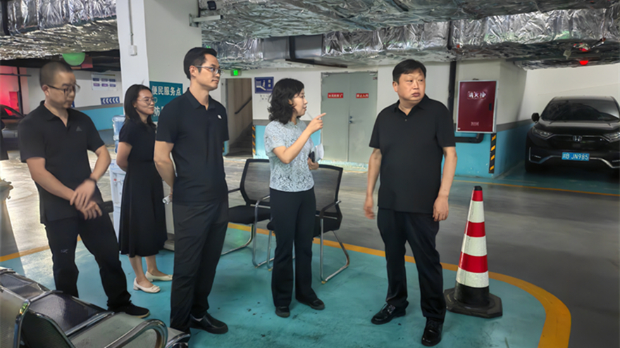 綿投集團(tuán)黨委書記、董事長李桂炳調(diào)研城市停車項目